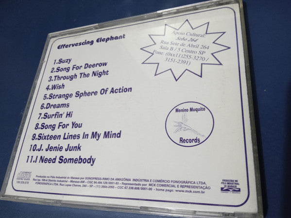 Effervescing Elephant - Effervescing Elephant - CD