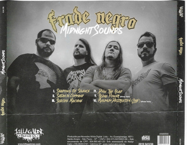 Frade Negro - Midnight Sounds - CD