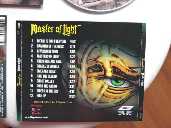 Freedom Call - Master Of Light - CD