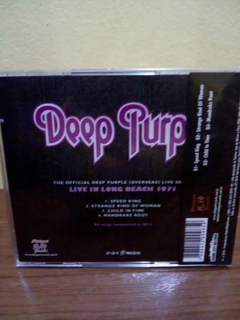 Deep Purple - Live In Long Beach 1971 - CD