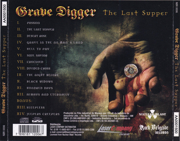 Grave Digger - The Last Supper - CD