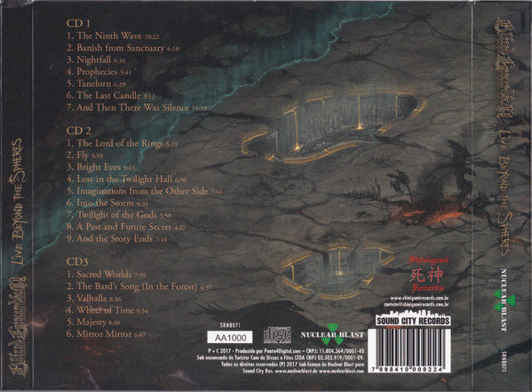 Blind Guardian - Live Beyond The Spheres - 3xCD