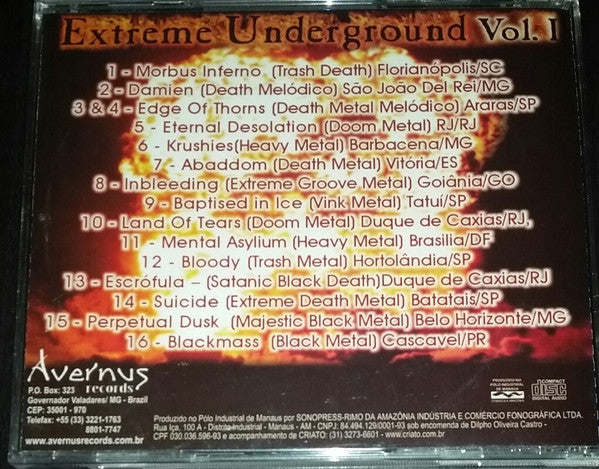 Various - Extreme Underground Vol. I - CD