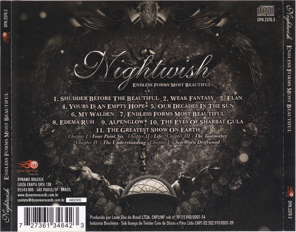 Nightwish - Endless Forms Most Beautiful - CD + DVD