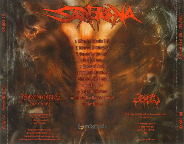 Sangrena - Blessed Black Spirit - CD