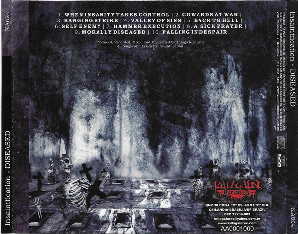 Insaintfication - Diseased - CD