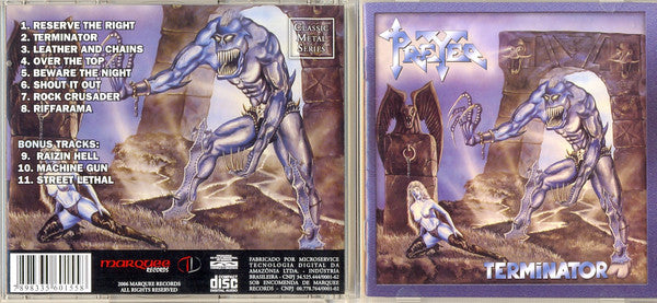 Preyer - Terminator - CD