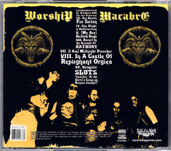 Hellish Grave - Worship Macabre - CD