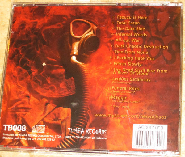 Nervochaos - Battalions Of Hate - CD
