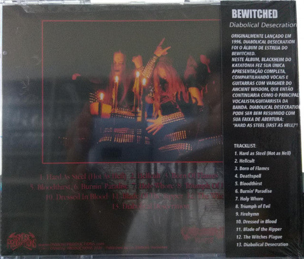 Bewitched - Diabolical Desecration - CD