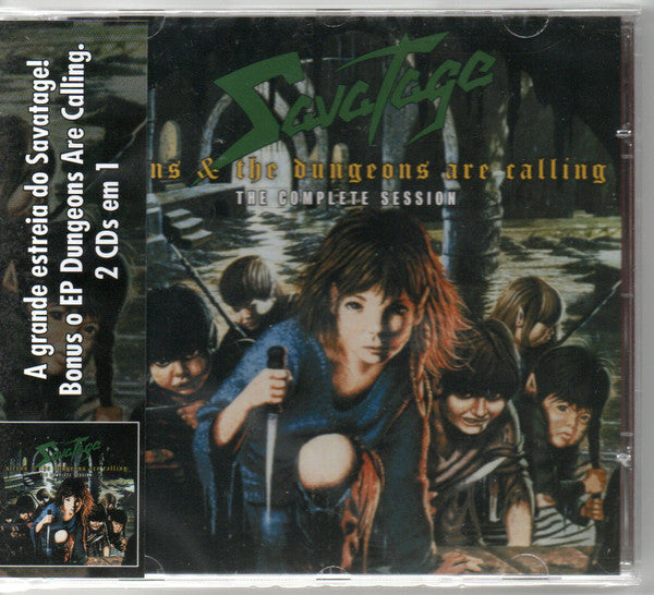 Savatage - Sirens & The Dungeons Are Calling - The Complete Session - CD