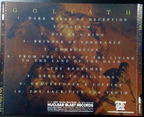 Kataklysm - Goliath - CD
