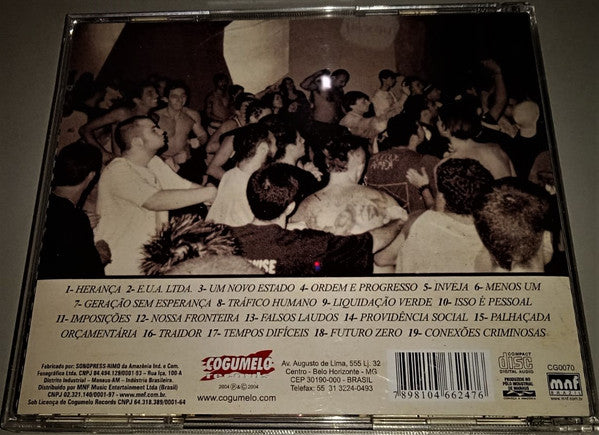 Sociedade Armada - Ordem E Progresso - CD