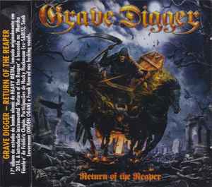 Grave Digger - Return Of The Reaper - CD
