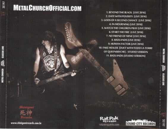 Metal Church - Classic Live - CD