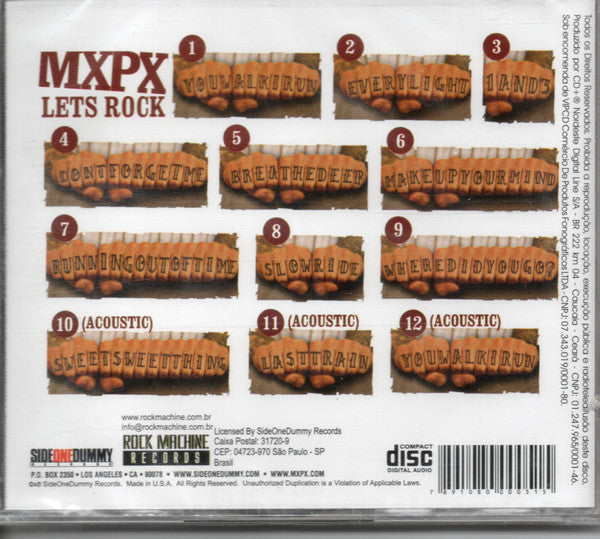 MxPx - Let's Rock - CD
