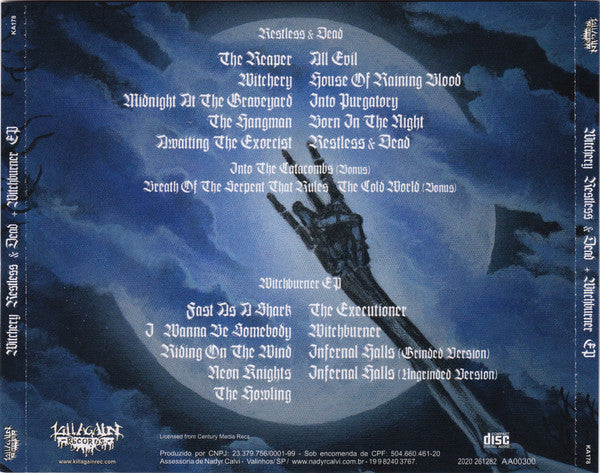 Witchery - Restless & Dead - CD