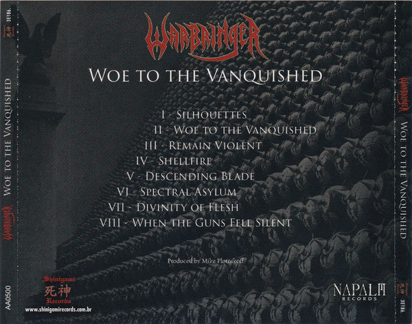 Warbringer - Woe To The Vanquished - CD