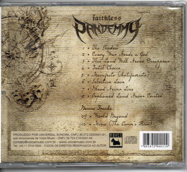 Pandemmy - Fathless - CD