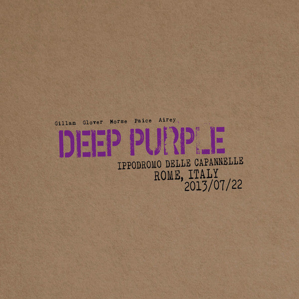 Deep Purple - Live In Rome 2013 - 2xCD