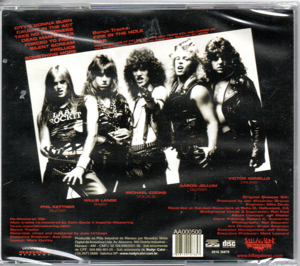 Laaz Rockit - City's Gonna Burn - CD