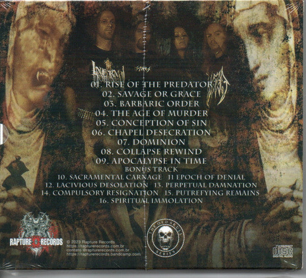 Sinister - Savage Or Grace - CD