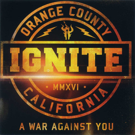 Ignite - A War Against You - CD