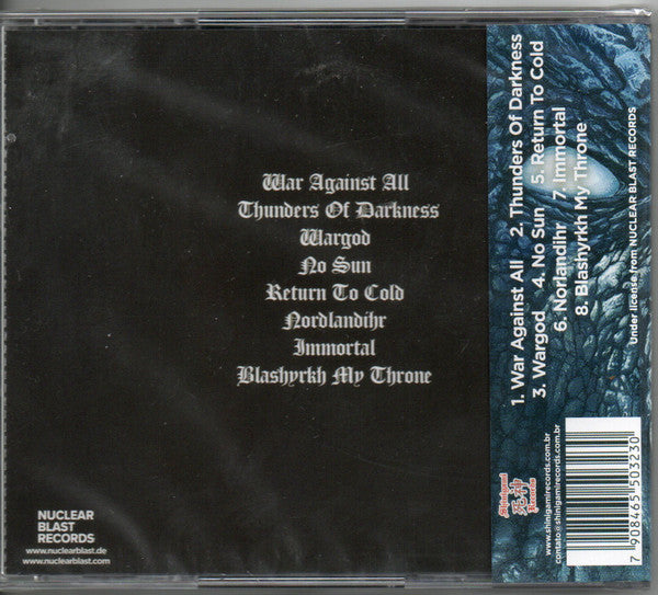 Immortal - War Against All - CD