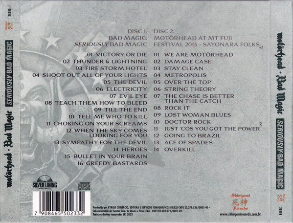 Motörhead - Bad Magic: Seriously Bad Magic - CD