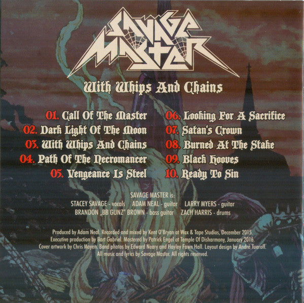 Savage Master - With Whips And Chains - CD