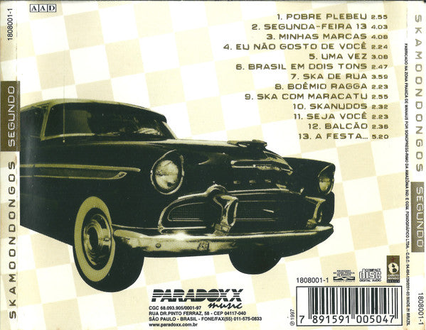 Skamoondongos - Segundo - CD