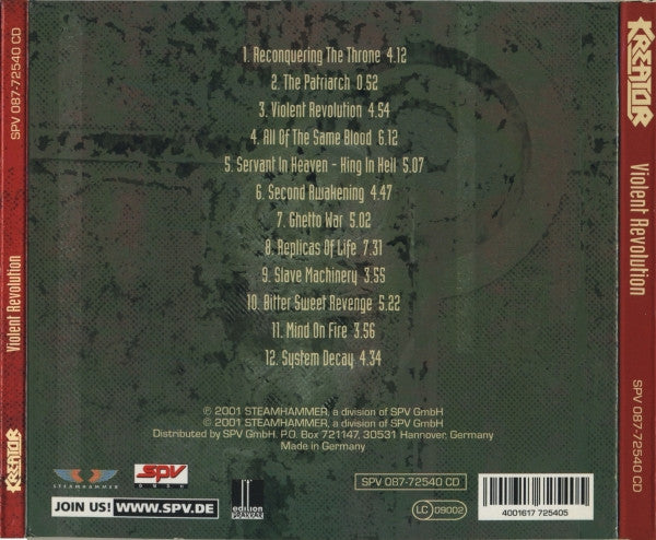 Kreator - Violent Revolution - CD