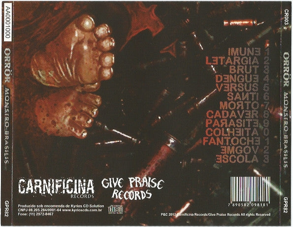 Orrör - Monstro Brasilis - CD