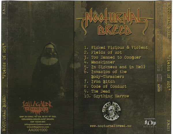 Nocturnal Breed - Fields Of Rot - CD