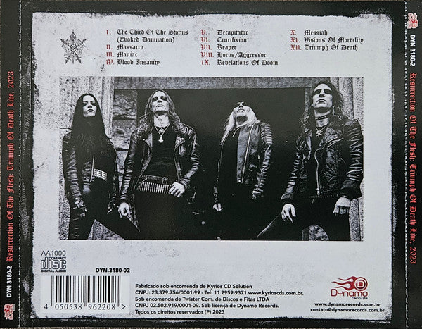 Triumph Of Death - Resurrection Of The Flesh (Triumph Of Death Live, 2023) - CD