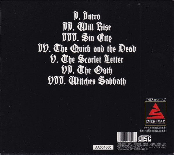 Witches Sabbath  - The Sign Of The Witch - CD