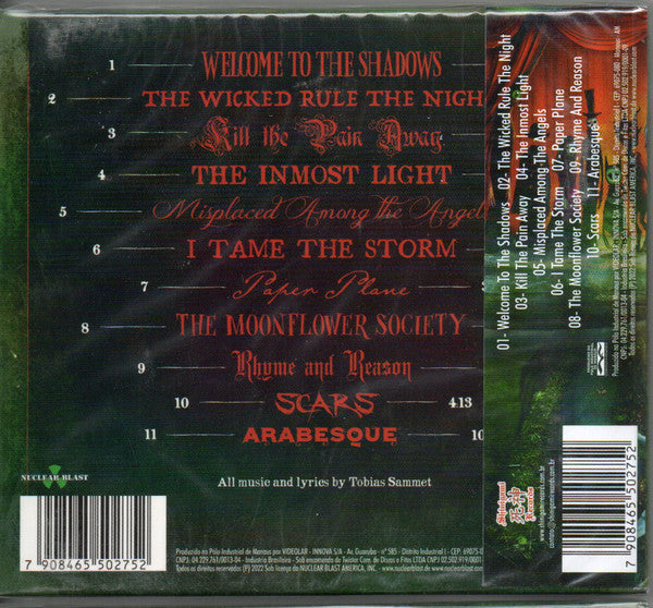Tobias Sammet's Avantasia - A Paranormal Evening With The Moonflower Society - CD