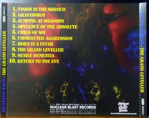 Benediction - The Grand Leveller - CD