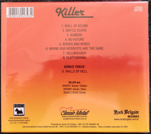 Killer - Wall Of Sound - CD