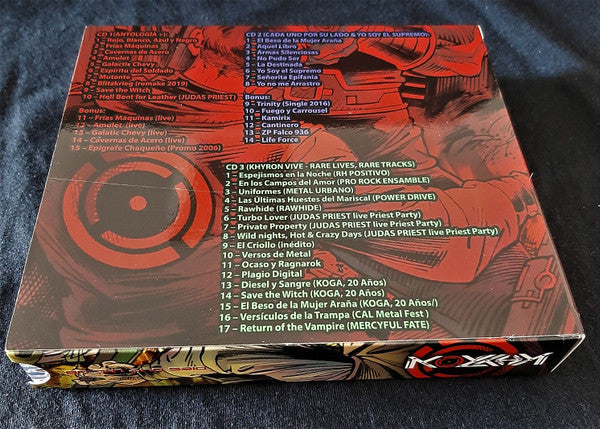Khyron - Avanzar O Sucumbir - 3xCD