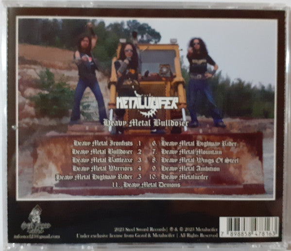 Metalucifer - Heavy Metal Bulldozer - CD