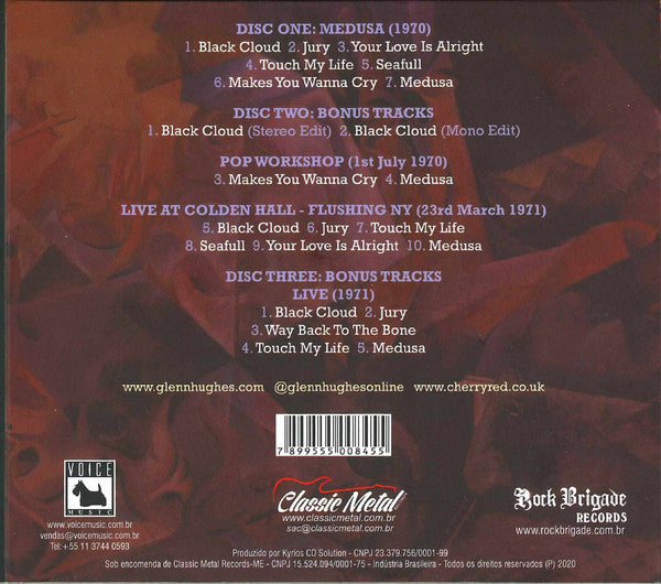 Trapeze - Medusa - 3xCD