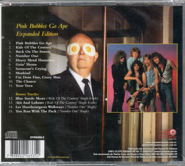 Helloween - Pink Bubbles Go Ape - CD