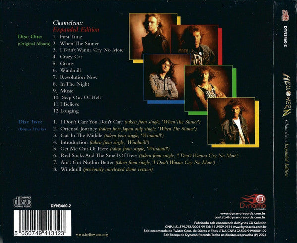 Helloween - Chameleon - 2xCD