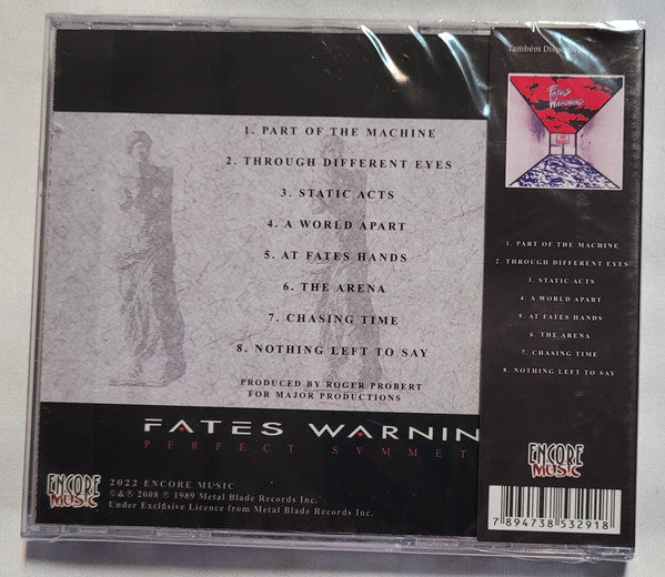 Fates Warning - Perfect Symmetry - CD