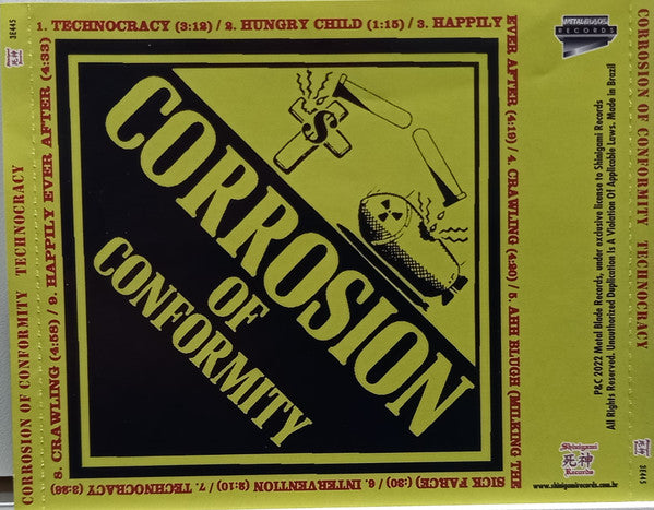 Corrosion Of Conformity - Technocracy - CD