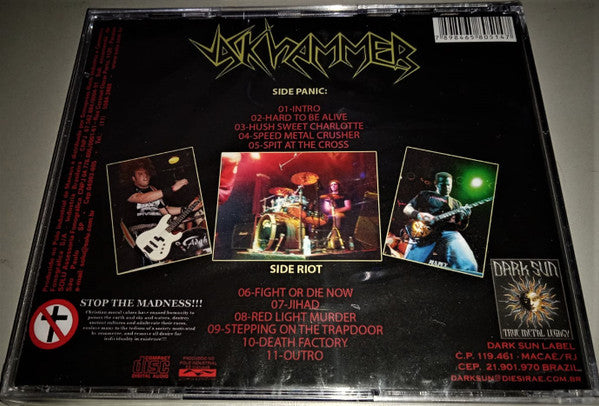 Jackhammer - Hard To Be Alive - CDr