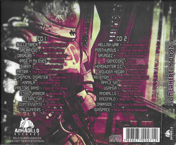 Various - The Brazilian Tribute To Iron Maiden - Somewhere In Brazil - CD