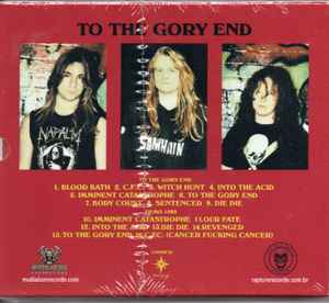 Cancer - To The Gory End - CD