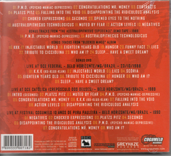 Holocausto - Negatives / Blocked Minds - CD